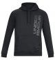 FELPA UA CAPPUCCIO RIVAL SCRIPT UNISEX NERO