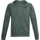 FELPA UA CAPPUCCIO FULL ZIP UNISEX VERDE ACQUA