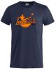 T-SHIRT CALCIO COTONE CON LOGO SEZIONE